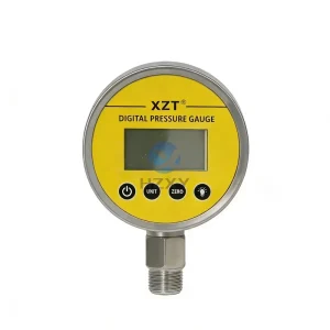 XZD100 100mm 4 Inch 700bar BSP1/2 Stainless Steel IP65 Protection Industrial Measurement Digital LCD Display Pressure Gauge