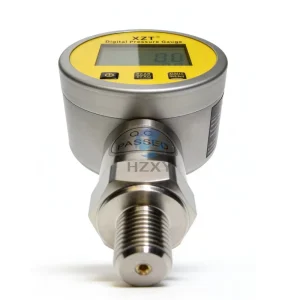 XZD60 60mm BSP1/4 (G1/4) LCD Display Stainless Steel Measurement Range 250Bar Industrial Digital Pressure Gauge