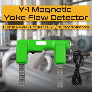 Y-1 Magnetic Yoke Flaw Detector Portable DC/AC Battery Dual Power Magnetic Particle Flaw Detector for Non-Destructive Testing