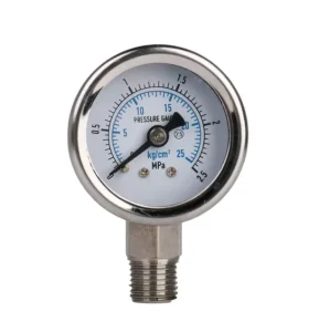 Y60 BF Stainless Steel 304 Pressure Gauge 0 60 Mpa