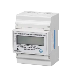 YADA YDS60 80 CE UKCA RCM Certified RS485 Modbus LCD Din Rail Mounted Digital Three Phase Energy Meter 0.5 1.0 Accuracy