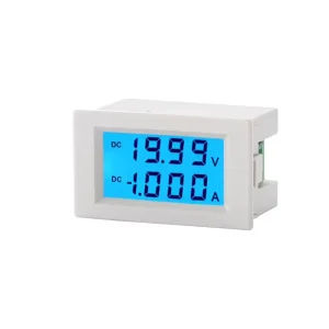 YB85 3050 Digital DC Current and Voltage Meter Digital Display LED Liquid Crystal DC Meter Head D85 3050