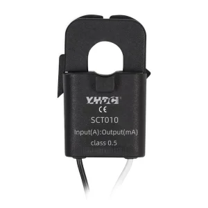 YHDC SCT010 10mm Split Core Current Transformer Ferrite Core Free Hanging 0.5% Accuracy 20A 80A No Wire Cutting Passive Sensor