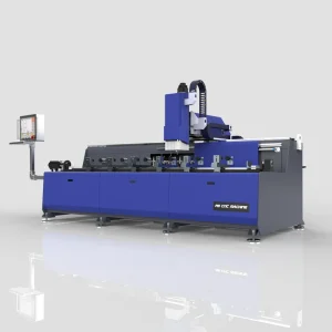 YOUHAOCNC 3000mm Aluminum UPVC PVC Automatic CNC Door Lock Hole Profile Drilling Milling Machine 6000mm