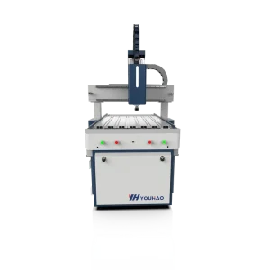YOUHAOCNC Mini 2.2kw 3 Axis CNC Router Milling Machine Single 600x900mm Wood Acrylic Stone Metal Bearing PLC DSP Stepper Motor
