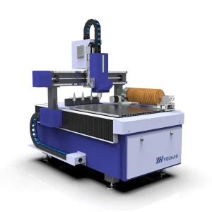 YOUHAOCNC Mini 4 Axis 6090 ATC CNC Router Desktop Milling Machine Woodworking Machine Syntec Gear Pump Linear Tool Changer
