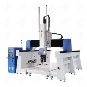 Z Axis 1000mm Five Axis Cnc Machine 1300*2500 5 Axis Cnc Milling Machine Router