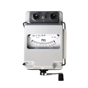 ZC 7 Insulation Resistance Meter Shaking Table Tester Metal Case