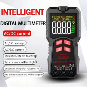 ZL122B Digital Rechargeable Multimeter Frequency AC/DC Voltage Current Capacitance Tester