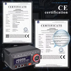 ZOYI ZOTEK ZT-5566SE Desktop Voice Multimeter Professional Digital 5-Digit Display for Speaker 19999 Counts True RMS Auto