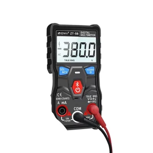 ZOYI ZT 5B Professional Digital Multimeter AutoRange AC DC Voltmeter Ammeter Resistance Mini Electrician Meter for 4 Digit