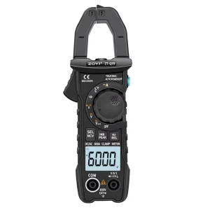 ZOYI ZT-QS9 Digital Clamp Meter 600A Current True RMS Smart Plier Auto Range 6000 Multimeter DC/AC Voltage Hz Ohm NCV Tester