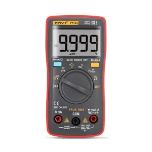 ZT-109 Voltmeter Ammeter Capacitance Resistance Meter 9999 Count High precision 4 Digit Display Low Battery Indicator