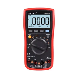 ZT-219 19999 word Precision Automatic Range Digital Meter 5 Digit Display Low Battery Indicator Current Voltage Capacitance