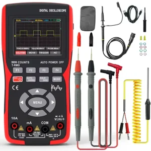 ZT 702S 2 in 1 Professional Oscilloscope Multimeter 48MSa s True RMS 1000V Digital Voltmeter Current Hz Ohm Tester