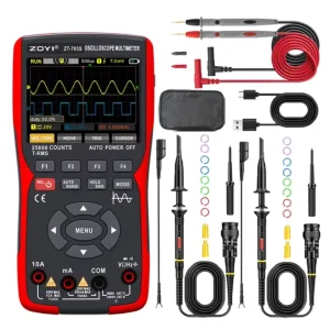 ZT 703S 3in1 Dual channel Oscilloscope Digital Multimeter Signal Generator Three in one High Precision Tester