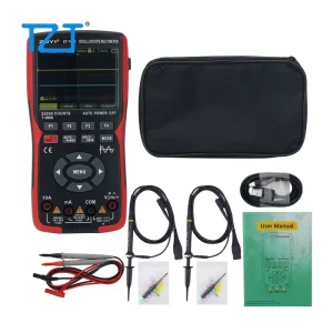 ZT 703S 50MHZ 2CH Handheld Multifunctional 3 in 1 Digital Oscilloscope High Precision Multimeter for Automobile Repair W Probes