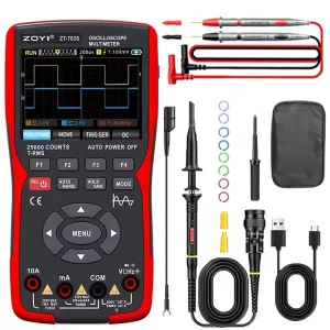 ZT-703S Auto Repair Instrument Multi function Measurement Color Screen Oscilloscope Multimeter 3 in 1 Digital Oscilloscope