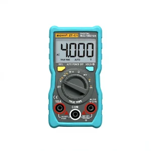 ZT-C1 4000 Counting High-Precision 4-Digit Automatic Range Digital Multimeter with 600V/10A AC/DC ABS Material