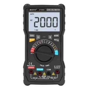 ZT-M2H 6000 Counts Automatic/Manual 4-Digit Display Multimeter 1000V Test Instrument