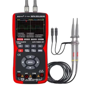 ZT703S 3-in-1 Digital Oscilloscope 50 MS/s Sample Rate 50 MHz Bandwidth Multimeter Transistor Tester