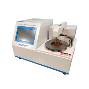 ZWOP608 Automatic Cleveland Open-Cup Flash Point Analyzer with Forced-Air Cooling and 0.1 Resolution for Lubricating Oil and Petroleum