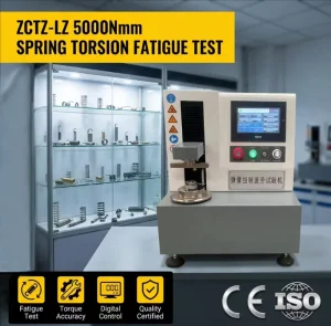 Zhongchuang 5000Nmm Vertical Digital Spring Torsion Fatigue Testing Machine High Precision Torque Tester Lab Equipment